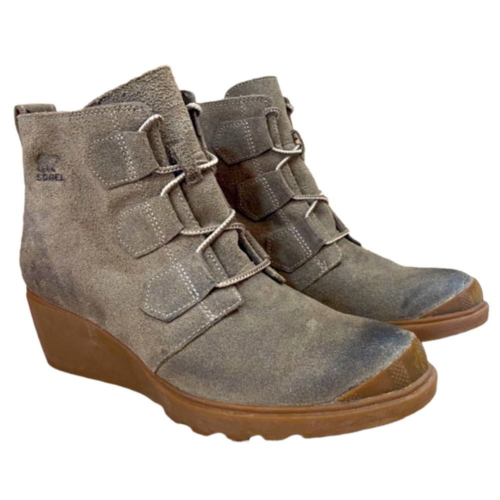 Sorel suede lace up Major Toronto boots